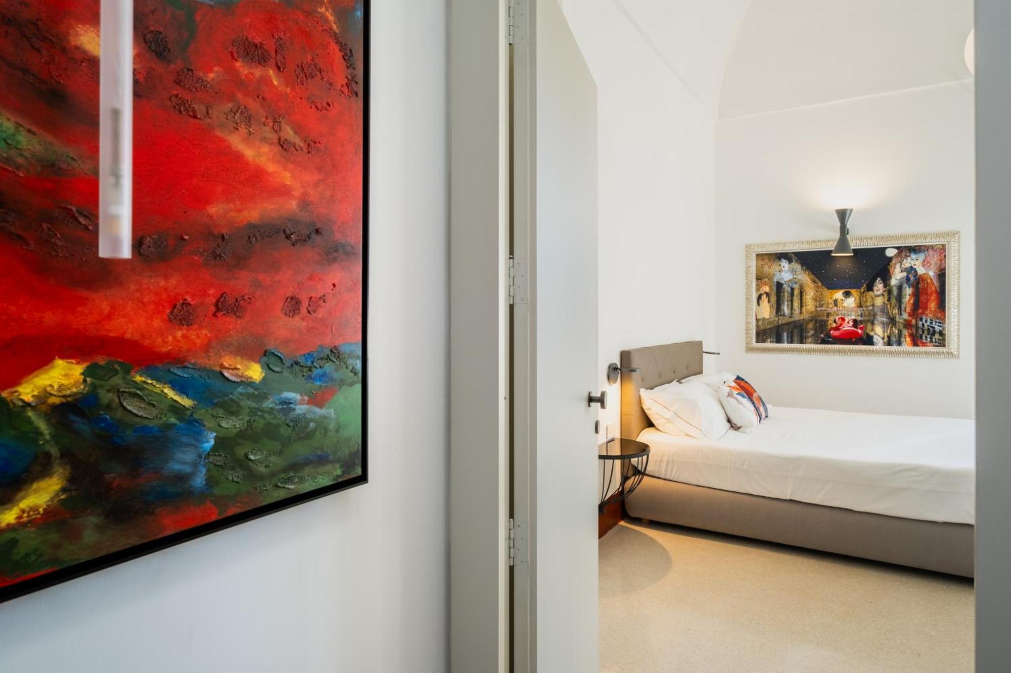 מינרווינו די ל'צה Dimora Del Vescovo Art Boutique Hotel מראה חיצוני תמונה