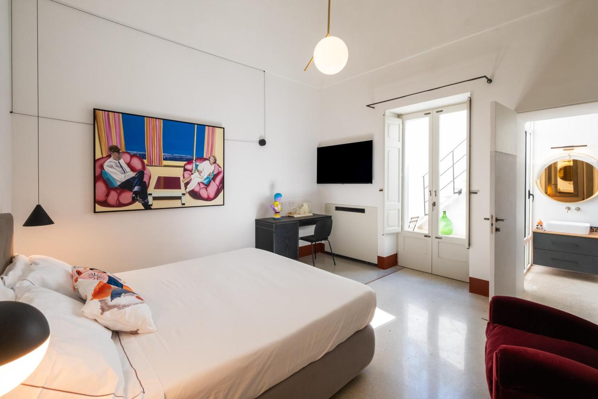 מינרווינו די ל'צה Dimora Del Vescovo Art Boutique Hotel מראה חיצוני תמונה