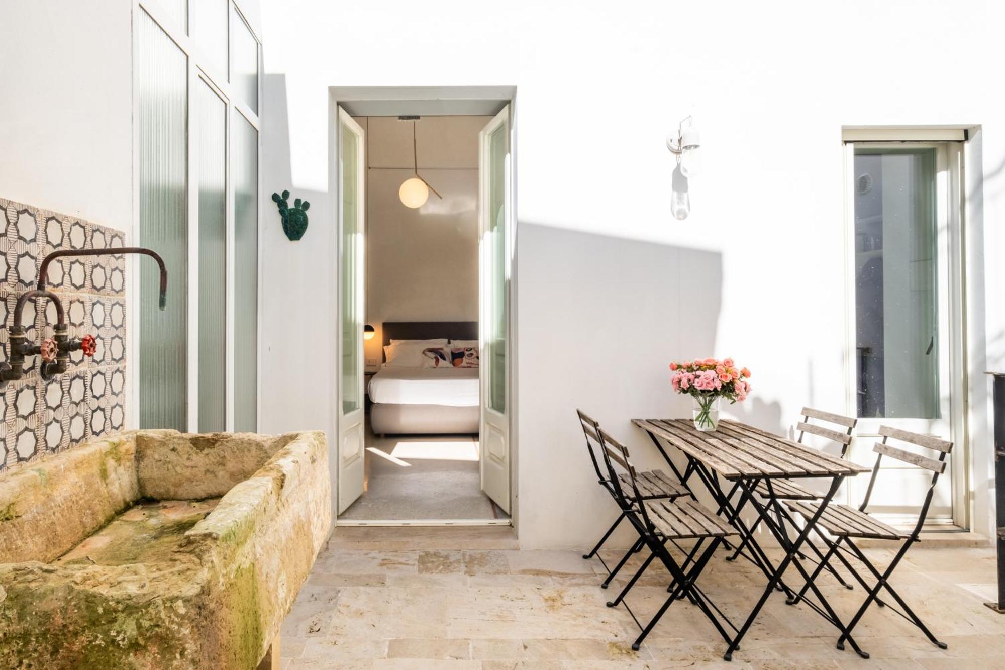 מינרווינו די ל'צה Dimora Del Vescovo Art Boutique Hotel מראה חיצוני תמונה