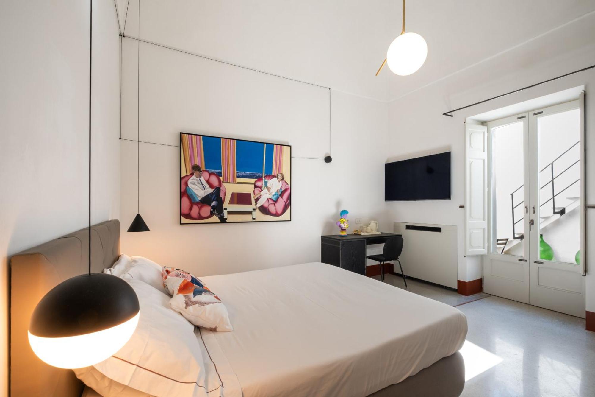 מינרווינו די ל'צה Dimora Del Vescovo Art Boutique Hotel מראה חיצוני תמונה