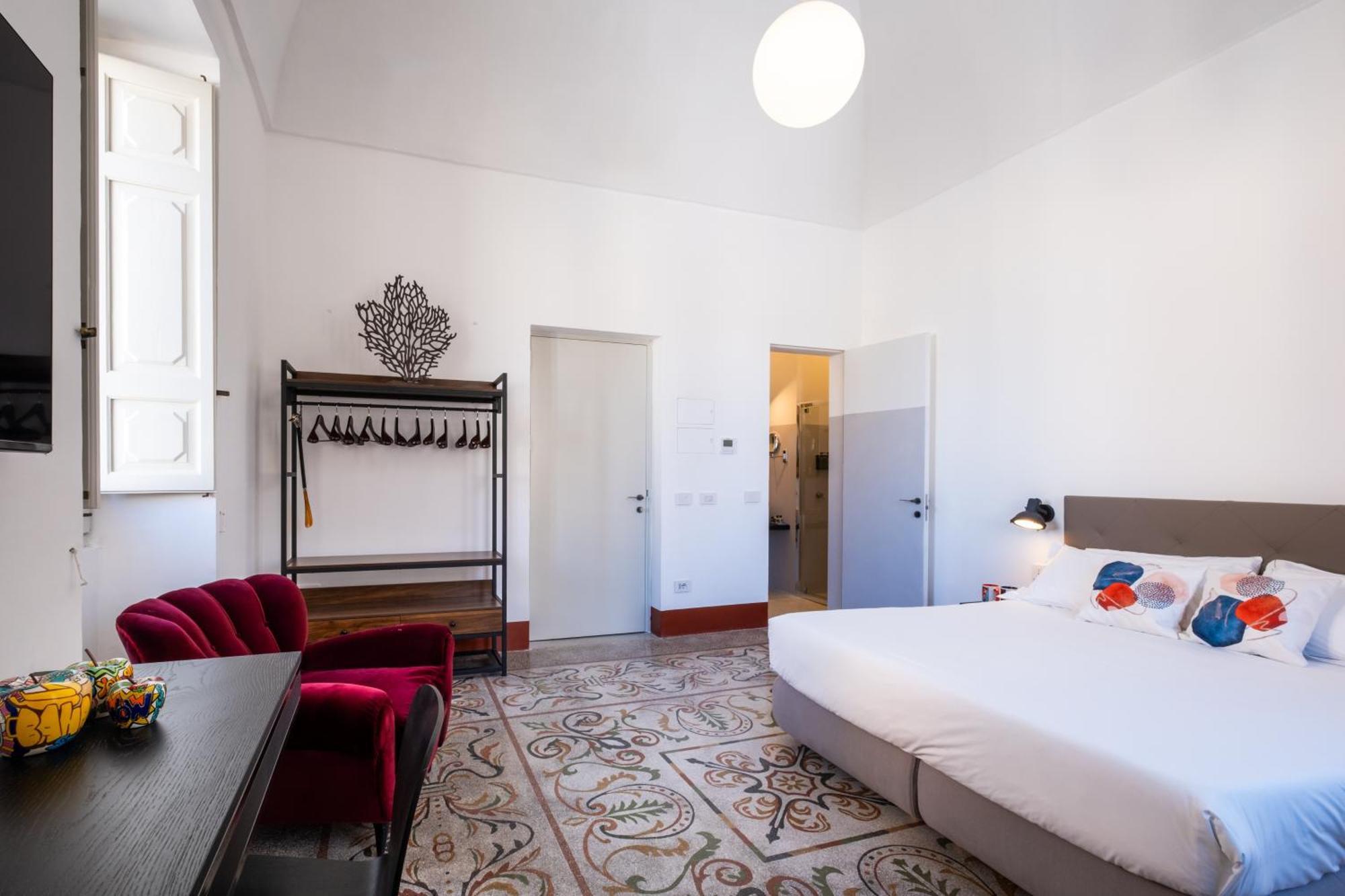 מינרווינו די ל'צה Dimora Del Vescovo Art Boutique Hotel מראה חיצוני תמונה