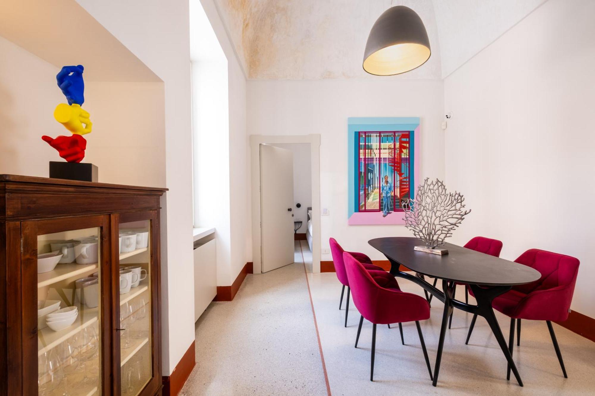 מינרווינו די ל'צה Dimora Del Vescovo Art Boutique Hotel מראה חיצוני תמונה